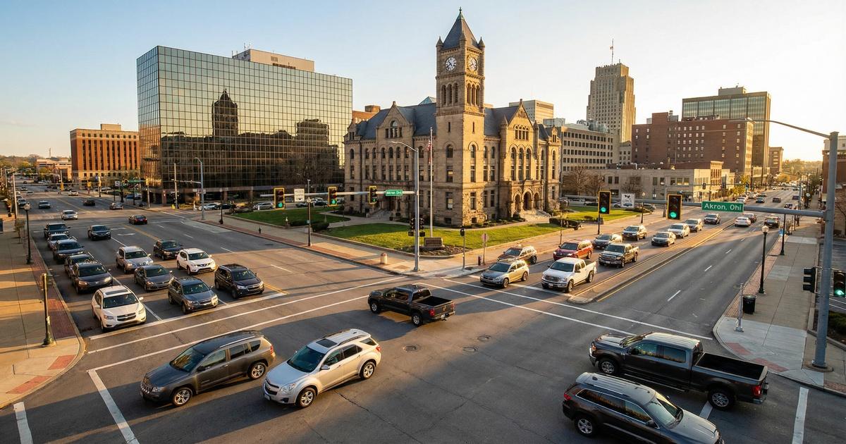 Dangerous Intersections in Akron Ohio: Car Accident Guide