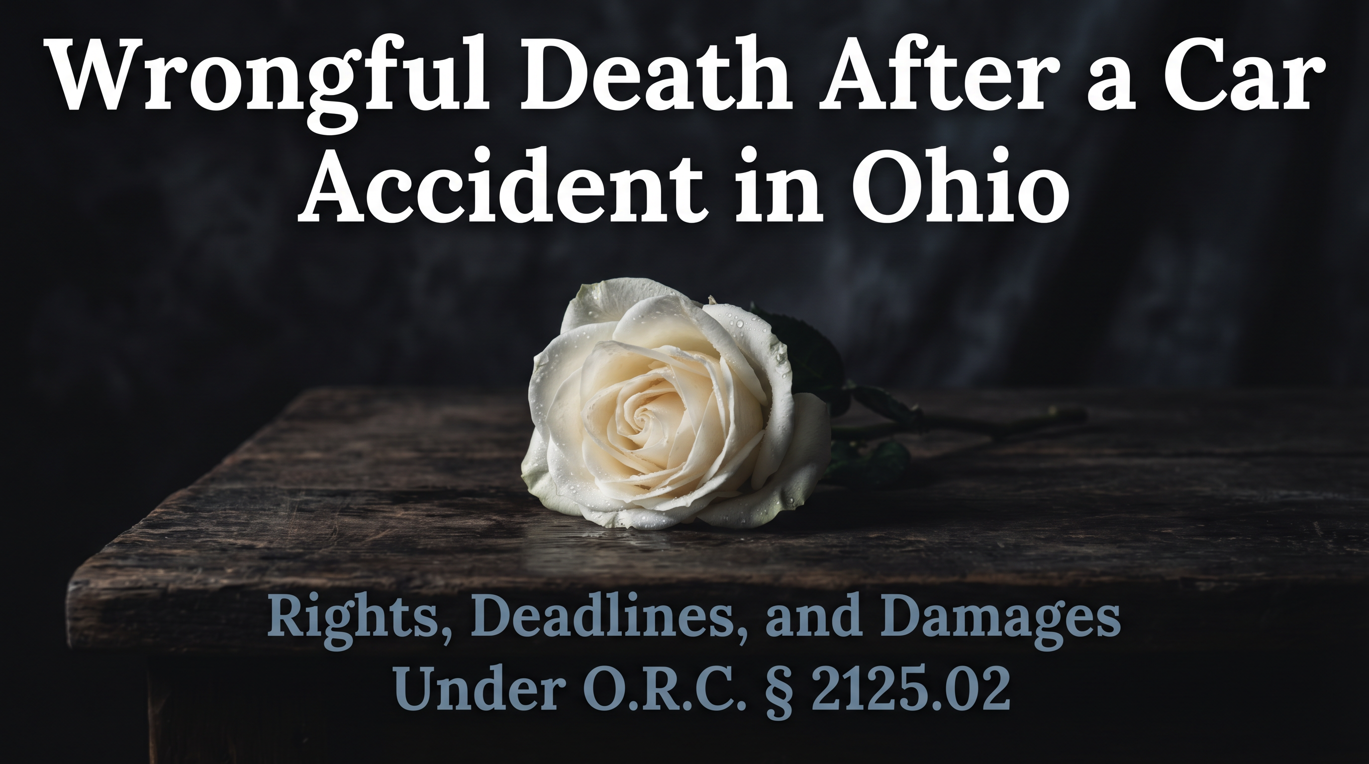 Wrongful Death After a Car Accident in Ohio: What Families Need to Know