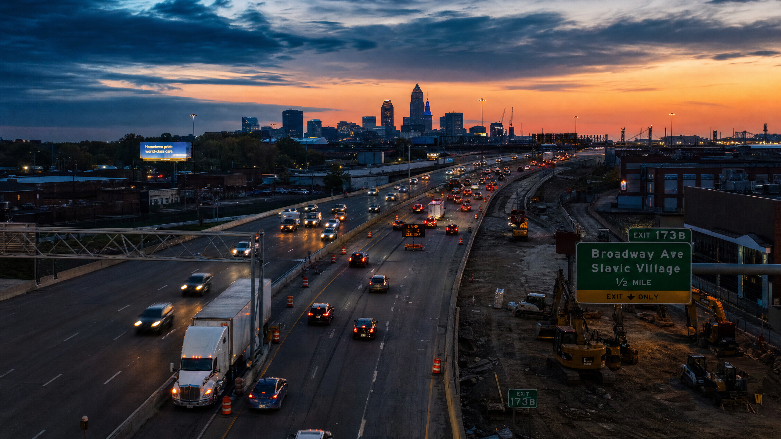 I-90 Cleveland Construction: Rising Accident Risks and Your Legal Rights
